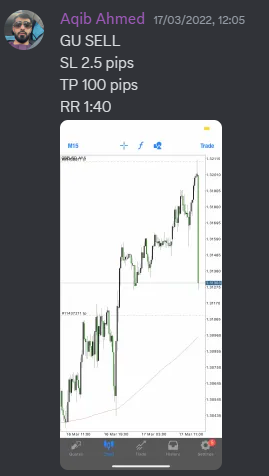 Come Learn Forex student trading result screenshot, 2022 archive, result 80 of 279