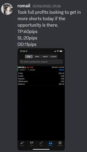 CLF student trading result 2022 no.185