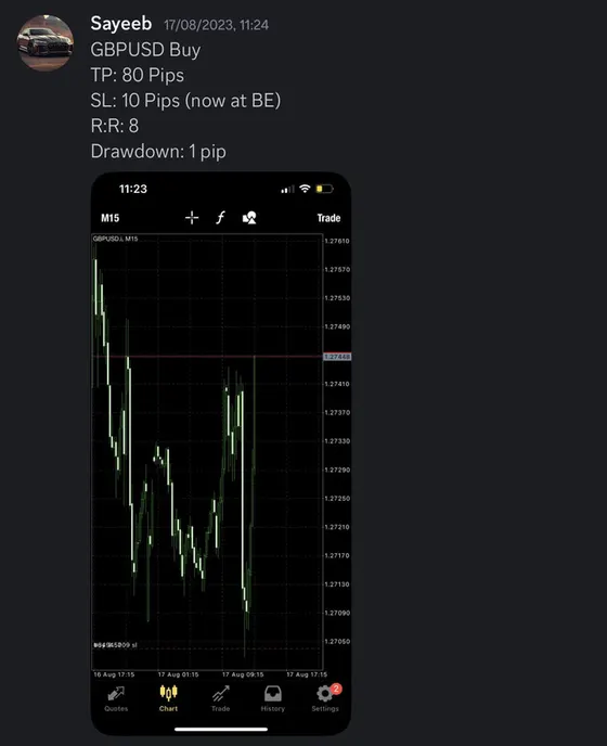 CLF student trading result 2023 no.116